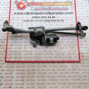 6 938 607 BMW E87 1 Serisi Çıkma Silecek Motoru Ve Kolu Orjinal